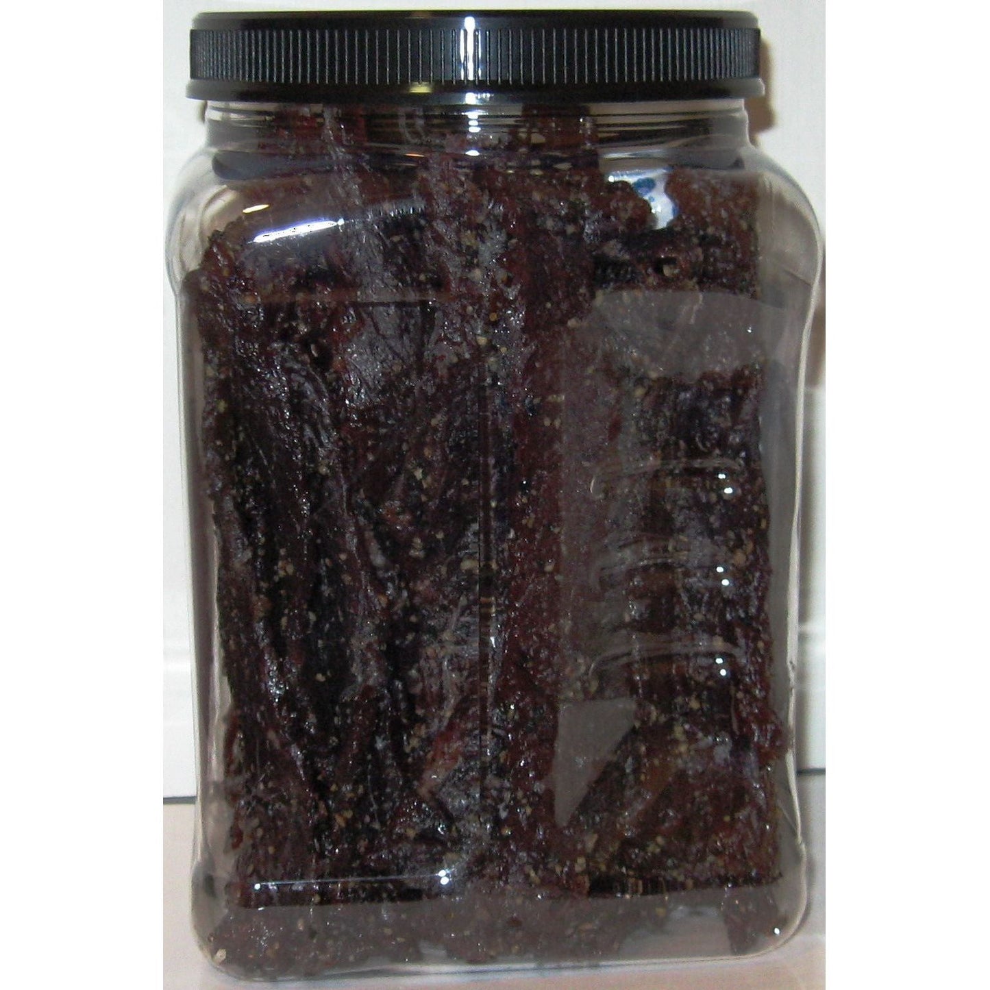 Reser's 1 Pound Natural Wood Smoked Peppered Beef Jerky Jar