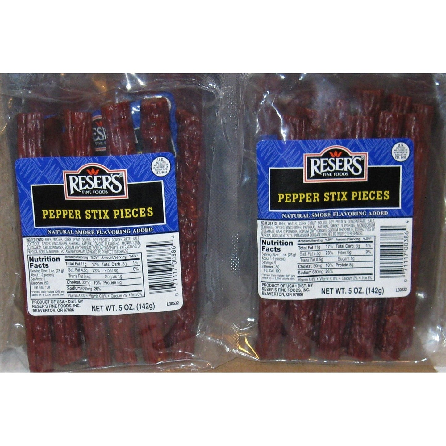 Reser's Smoked Pepperoni Sticks 5 oz. 2 Pack