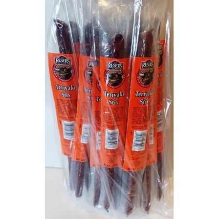 Reser's Smoked Deli Teriyaki 10 Ct. / Individually Wrapped / 1.2 Oz. Sticks