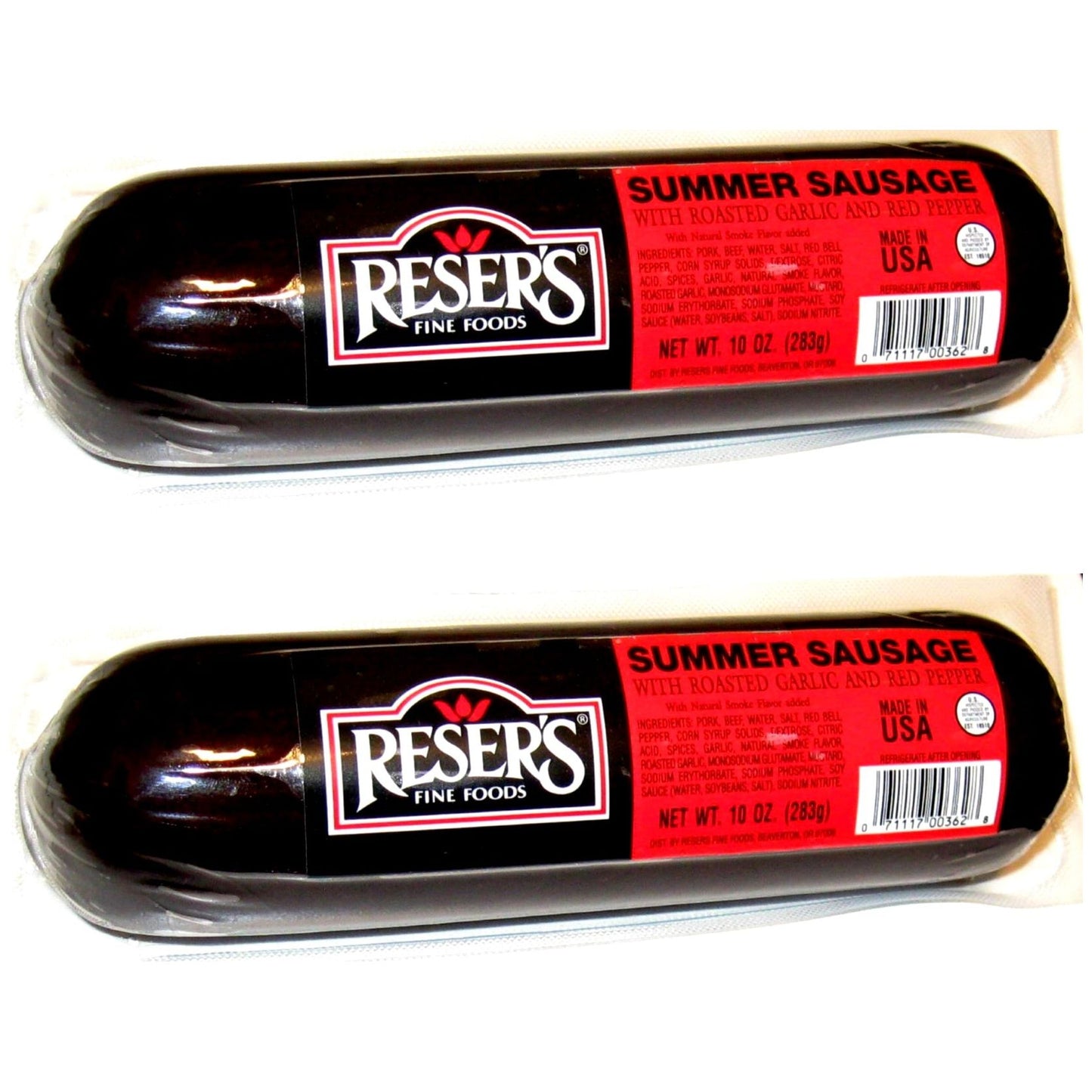 Reser's Garlic Red Pepper Summer Sausage 2 / 10 oz. Chubs