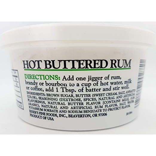 Reser's Hot Buttered Rum 6 Pack of 10 oz. Tubs